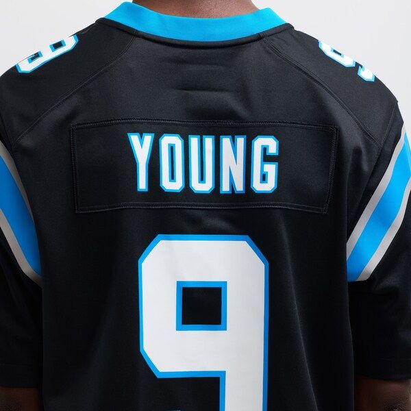 Custom Bryce Young Carolina Panthers Game Jersey Black