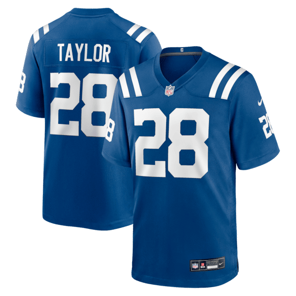 Custom Jonathan Taylor Indianapolis Colts Game Jersey Royal