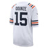 Custom Rome Odunze Chicago Bears Alternate Game Jersey White