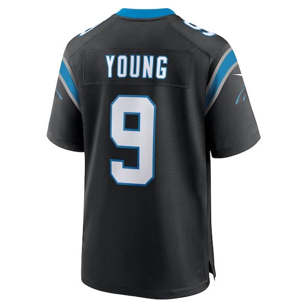 Custom Bryce Young Carolina Panthers Game Jersey Black