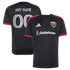 Customized D.C. United 2026 Black-and-Red Kit Replica Custom Jersey Black