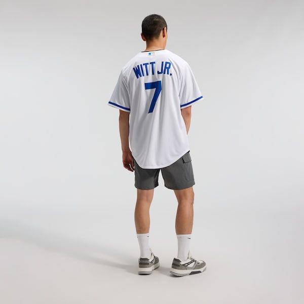 Custom Bobby Witt Jr. Kansas City Royals Home Replica Player Jersey White