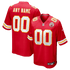 Custom Kansas City Chiefs Custom Game Jersey Red