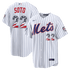 Custom Juan Soto New York Mets 2026 All-Star Game Stars & Stripes Stadium Jersey White