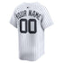 Custom New York Yankees Home Limited Custom Jersey White
