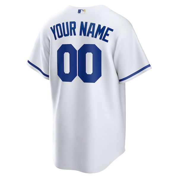 Custom Kansas City Royals Home Replica Custom Jersey White