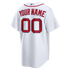 Custom Boston Red Sox Home Replica Custom Jersey White