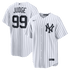 Custom Aaron Judge New York Yankees Home Replica Jersey White