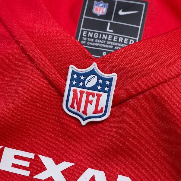 Custom Will Anderson Jr. Houston Texans Alternate Game Jersey Red