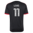 Customized Louis Munteanu D.C. United 2026 Black-and-Red Kit Replica Jersey Black