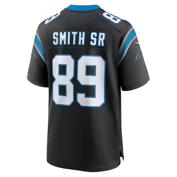 Custom Steve Smith Sr. Carolina Panthers Retired Player Game Jersey Black