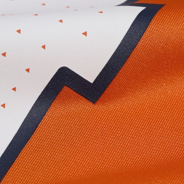 Custom Talanoa Hufanga Denver Broncos Game Jersey Orange