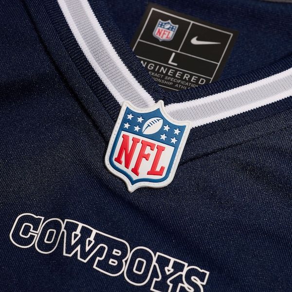 Custom Caleb Downs Dallas Cowboys 2026 NFL Draft First Round Pick No. 11 Game Jersey Navy