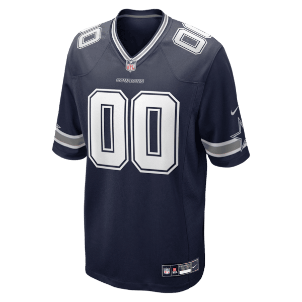 Custom Dallas Cowboys Custom Game Jersey Navy