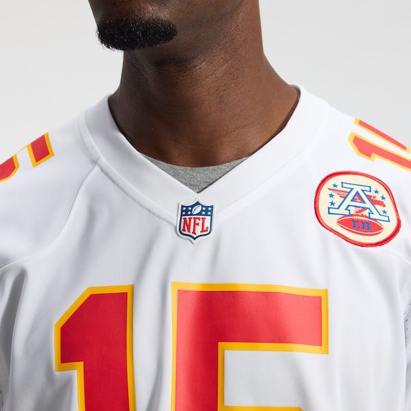 Custom Patrick Mahomes Kansas City Chiefs Game Jersey White