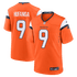 Custom Talanoa Hufanga Denver Broncos Game Jersey Orange