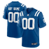 Custom Indianapolis Colts Custom Game Jersey Royal