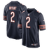 Custom Coby Bryant Chicago Bears Team Game Jersey Navy