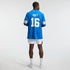 Custom Jared Goff Detroit Lions Game Jersey Blue