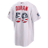 Custom Jhoan Duran Philadelphia Phillies 2026 All-Star Game Stars & Stripes Stadium Jersey White
