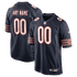 Custom Chicago Bears Custom Game Jersey Navy