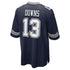 Custom Caleb Downs Dallas Cowboys 2026 NFL Draft First Round Pick No. 11 Game Jersey Navy