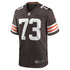 Custom Joe Thomas Cleveland Browns Retired Player Game Jersey Brown