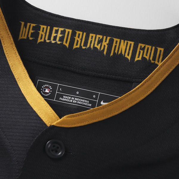 Custom Konnor Griffin Pittsburgh Pirates 2026 City Connect Stadium Jersey Black