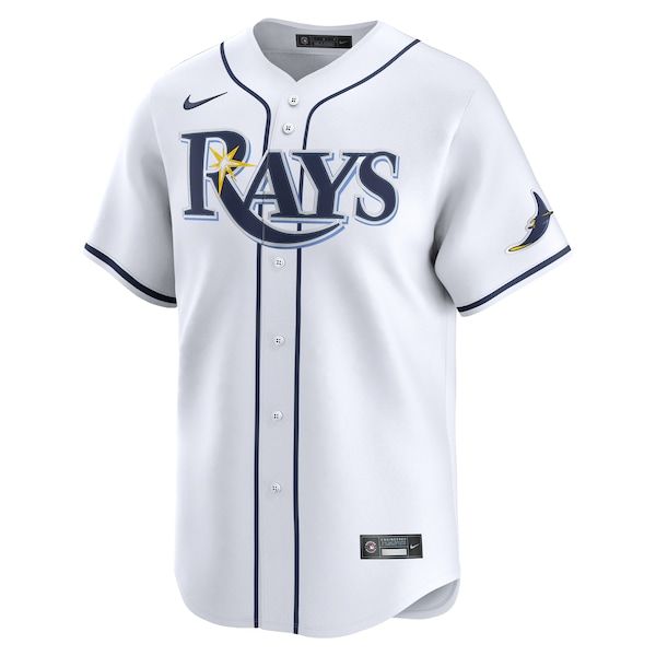 Custom Tampa Bay Rays Home Limited Custom Jersey White