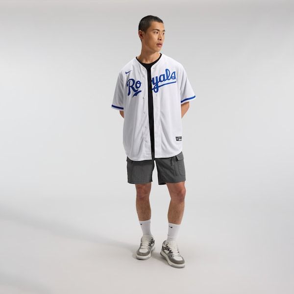 Custom Bobby Witt Jr. Kansas City Royals Home Replica Player Jersey White