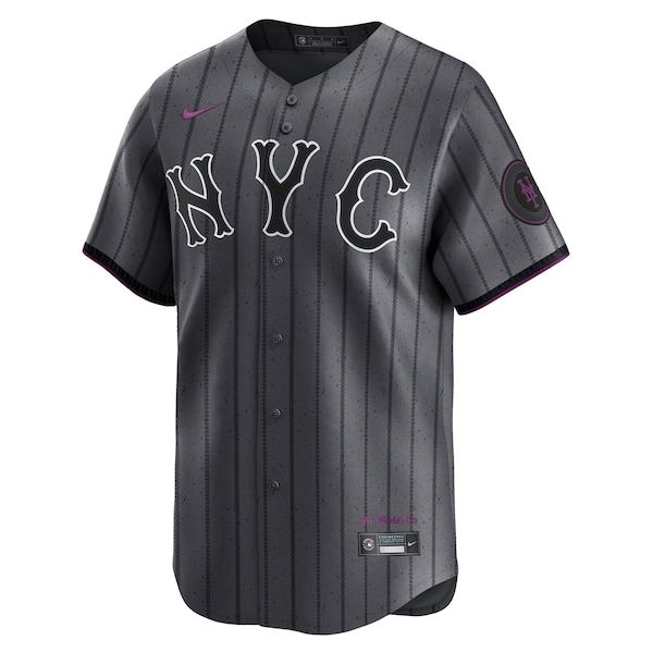 Custom Juan Soto New York Mets City Connect Limited Jersey Gray