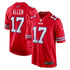 Custom Josh Allen Buffalo Bills Game Jersey Red