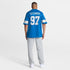Custom Aidan Hutchinson Detroit Lions Game Jersey Blue