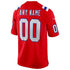 Custom New England Patriots Custom Game Jersey Red