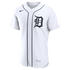 Custom Detroit Tigers Home Authentic Custom Jersey White
