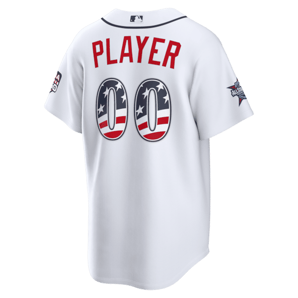 Custom Detroit Tigers 2026 All-Star Game Stars & Stripes Stadium Jersey White