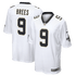 Custom Drew Brees New Orleans Saints Game Jersey White