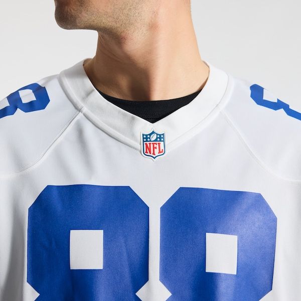 Custom CeeDee Lamb Dallas Cowboys Game Jersey White