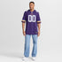 Custom Minnesota Vikings Custom Game Jersey Purple