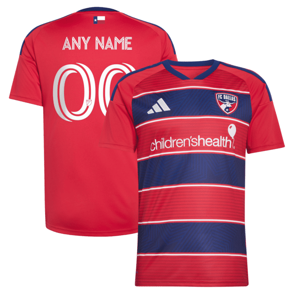 Customized FC Dallas 2026 DNA Kit Replica Custom Jersey Red