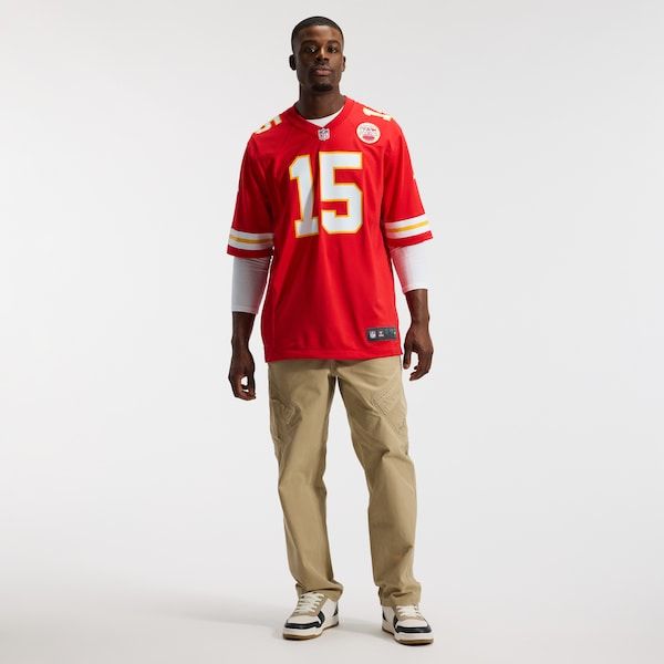 Custom Patrick Mahomes Kansas City Chiefs Game Jersey Red