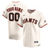 Custom San Francisco Giants Home Limited Custom Jersey Cream