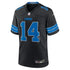 Custom Amon-Ra St. Brown Detroit Lions Alternate Game Jersey Black