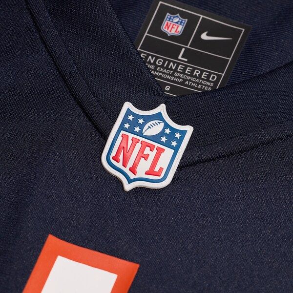 Custom Dillon Thieneman Chicago Bears 2026 NFL Draft Game Jersey Navy