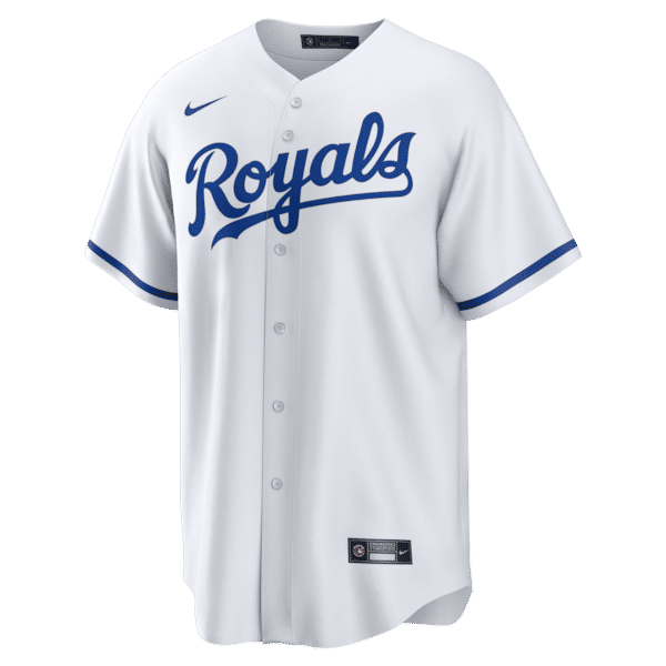 Custom Bobby Witt Jr. Kansas City Royals Home Replica Player Jersey White