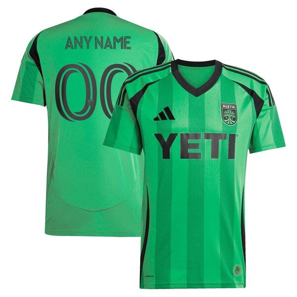 Customized Austin FC 2025 The Heartbeat Kit Custom Replica Jersey Green