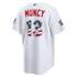 Custom Max Muncy Los Angeles Dodgers 2026 All-Star Edition Stars & Stripes White Stadium Jersey