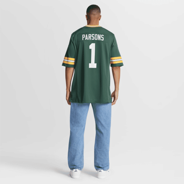 Custom Micah Parsons Green Bay Packers Game Jersey Green