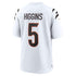 Custom Tee Higgins Cincinnati Bengals Game Jersey White