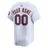 Custom New York Mets Home Limited Custom Jersey White
